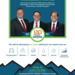 Commissioners Town Hall on Wednesday, June 22, 2022, from 6pm - 7:30pm at St. George Library