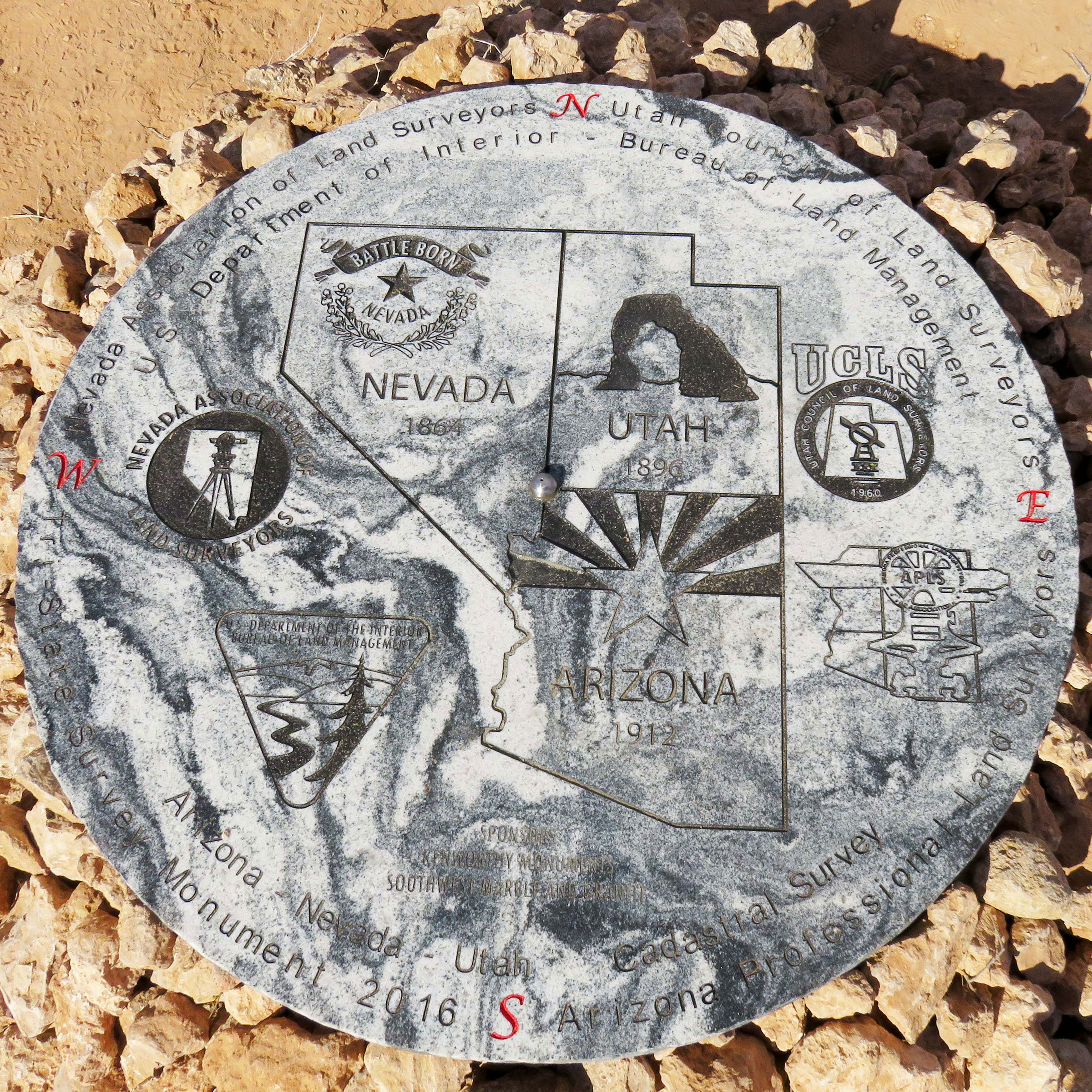 New Monument for Southwest Corner of Utah 01