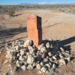 Original Monument for Southwest Corner of Utah 01