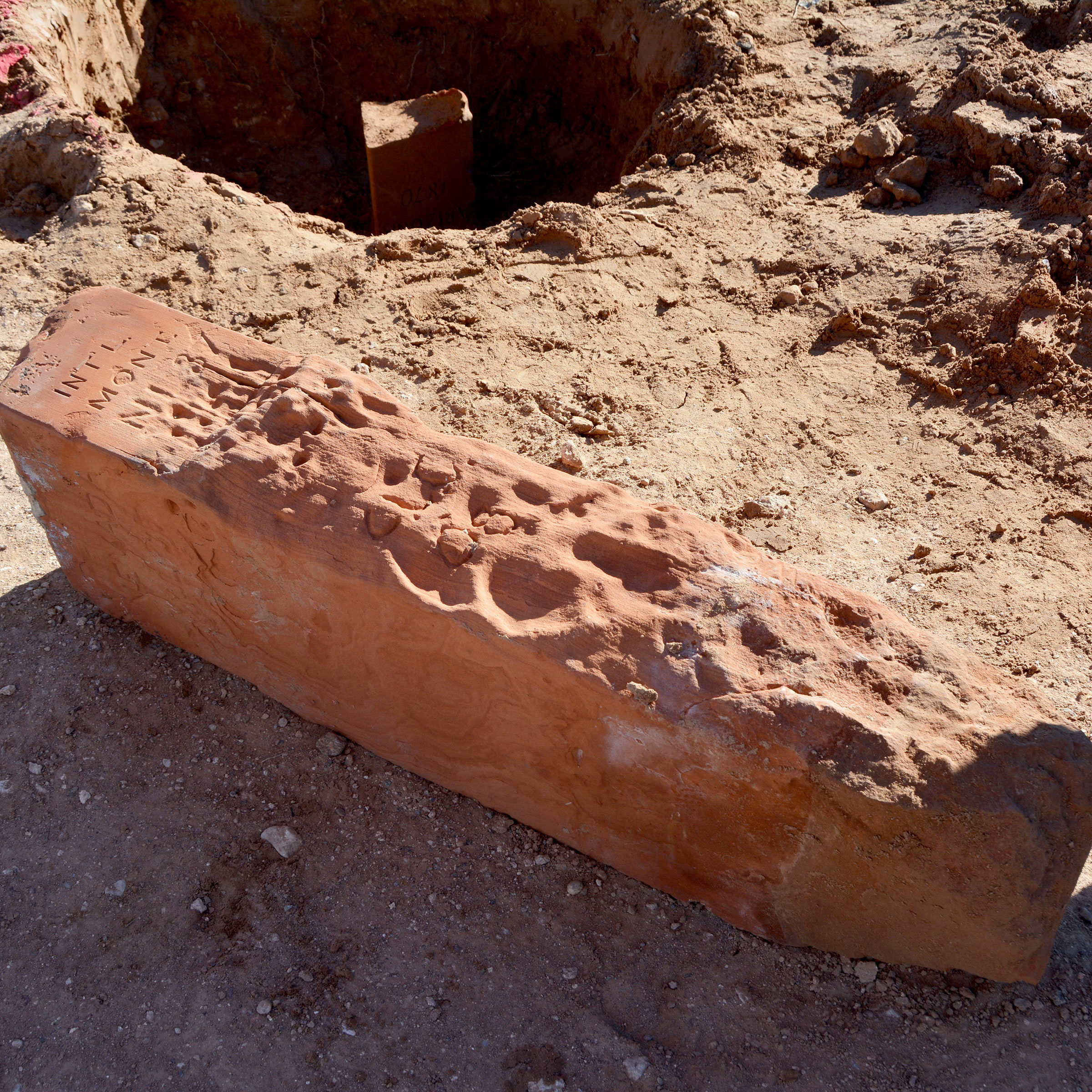 Original Monument for Southwest Corner of Utah 03