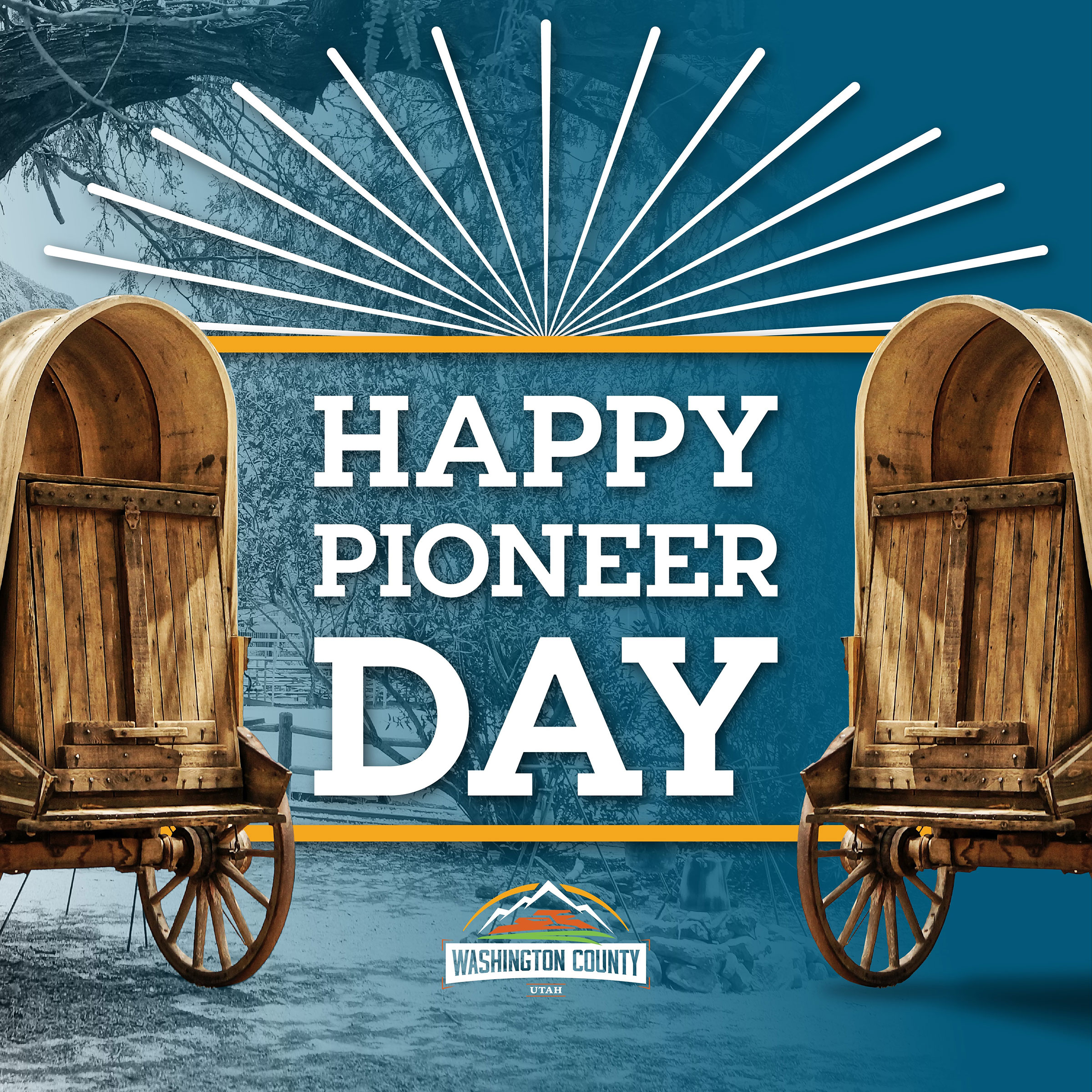 Happy Pioneer Day Washington County of Utah