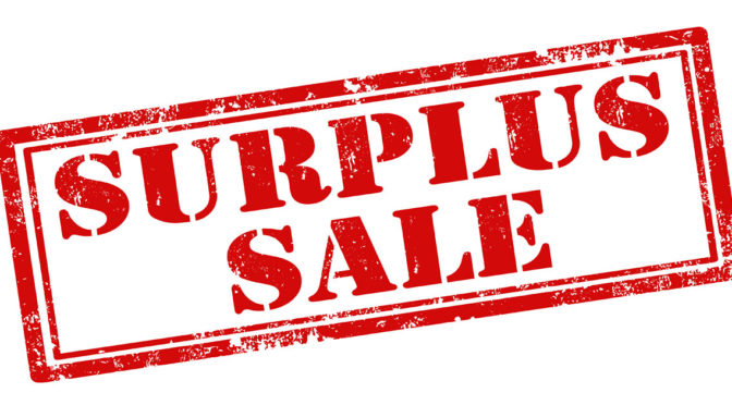 Surplus Sale