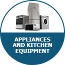 Appliances and Kitchen Equipment - Surplus Sale