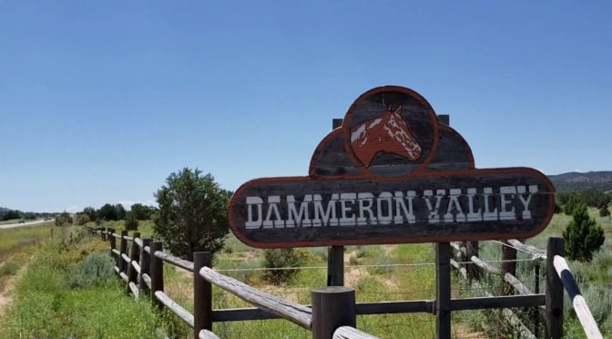 Dammeron Valley Highway 18 in Utah