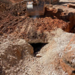 The well was uncovered during excavation for the new Washington County Building.