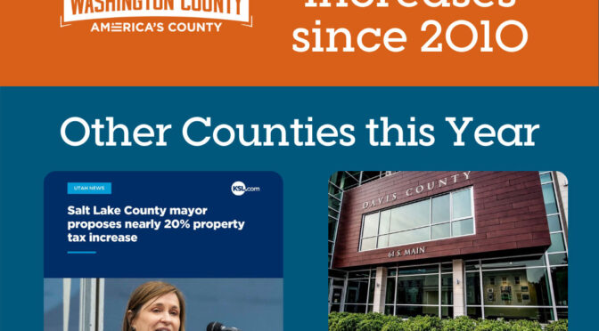 Zero Tax Increases since 2010