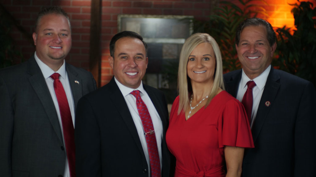 Washington County Commissioners - Adam Snow, Victor Iverson, Nicholle Felshaw, and Gil Almquist