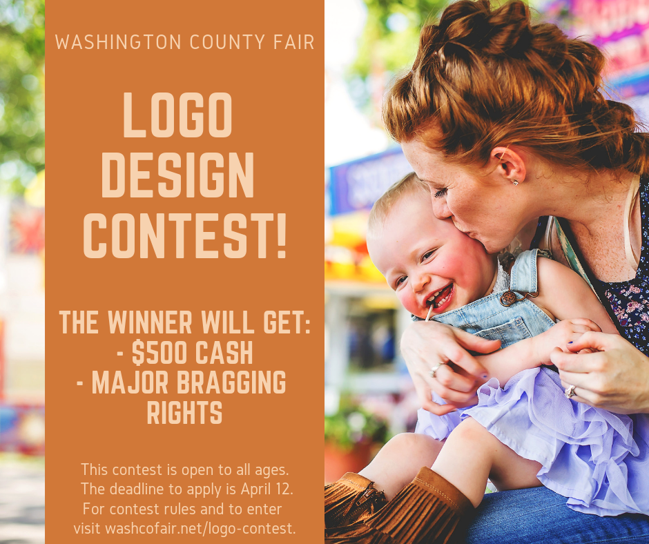 Washington County Fair Logo Contest poster